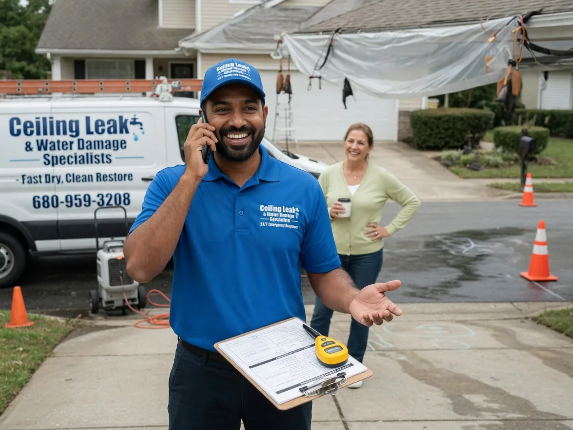 Ceiling Leak Cleanup Presidio, TX FAQs